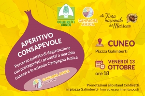 Domani alla Fiera del Marrone va in scena l'aperitivo consapevole