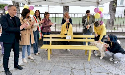 Endometriosi, questa sconosciuta. A Barge una panchina gialla per aiutare chi ne soffre