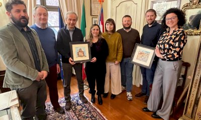 Acquerelli di Gery Ewens donati al Comune di Bra