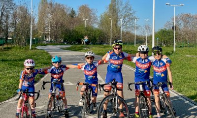 Riprendono gli allenamenti dei giovani ciclisti a Cuneo