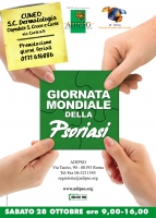 Psoriasi: Open Day a Cuneo sabato 28 ottobre