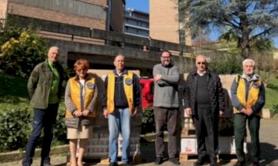 Dal Lions Club di Cuneo quindici quintali di alimenti consegnati alla Parrocchia del Cuore Immacolato