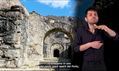 Il Forte di Vinadio riapre con la novità del percorso con videoguide nella Lingua dei Segni