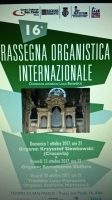 Ultimo concerto della Rassegna Organistica Internazionale