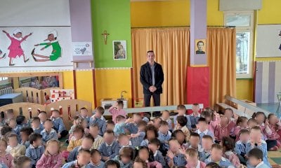 Cuneo, una visita speciale alla scuola dell’infanzia Galimberti