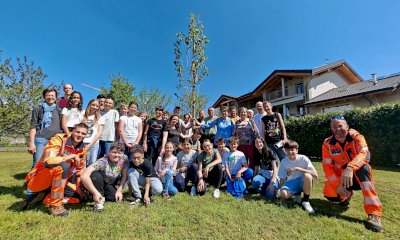 Educazione ambientale per gli studenti borgarini nell'area verde di via Monte Tibert
