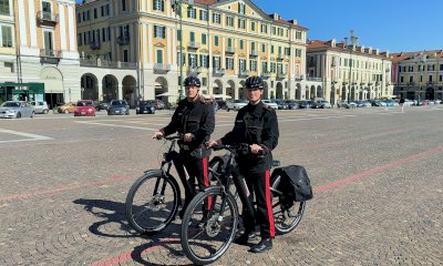 Da inizio maggio a Cuneo controlli dei Carabinieri anche in sella alle e-bike