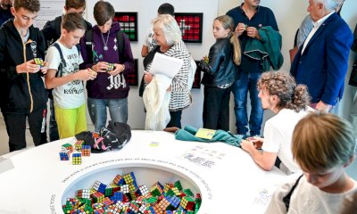 Oltre 32 mila visitatori a Cuneo per la mostra sul Cubo di Rubik