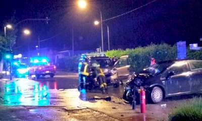 Scontro tra due auto a Caraglio, nessun ferito grave
