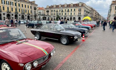 Oltre cento auto d'epoca a Cuneo per il primo appuntamento dell'anno con la Scuderia Veltro