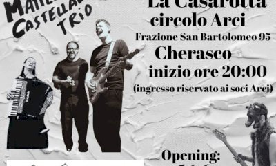 Matteo Castellano Trio e Gest Cinghiale live a La Casa Rotta