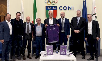 La Granfondo Alpi del Mare presentata a Roma nel Salone d’Onore del CONI