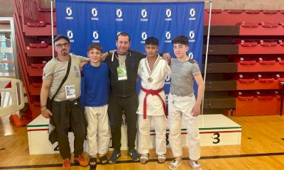 A Collecchio Judo Valle Maira sul podio con Francesco Giammario