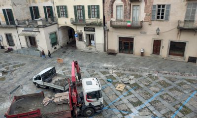 Ceva, piazza Vittorio Emanuele II si rifà il trucco
