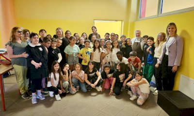 La “lezione” dello stellato Massimo Camia ai piccoli chef della scuola Montessori di Alba