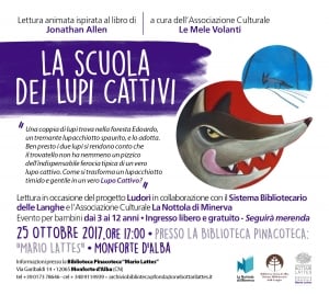 Lettura animata 'La scuola dei lupi cattivi'