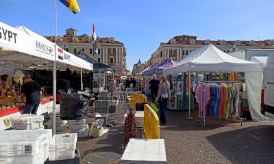 A Cuneo al via il Mercato Europeo in piazza Galimberti