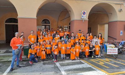 Famiglie, insegnati e volontari a Piasco per “Spazzamondo”