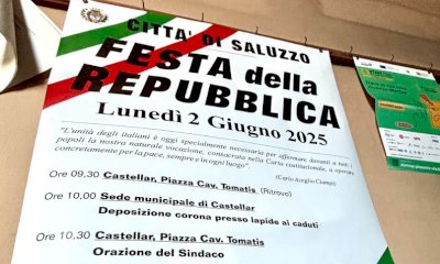 Saluzzo, a Castellar le celebrazioni per il 2 giugno
