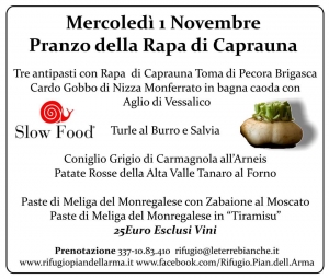 Pranzo della Rapa di Caprauna