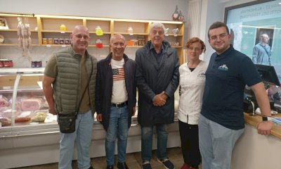 L’Unione Montana valle Varaita presente all’inaugurazione del nuovo mini-market di Sampeyre
