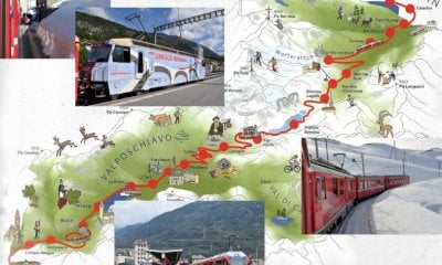 Una serata a Borgo San Dalmazzo dedicata alla linea ferroviaria del Bernina e alle ferrovie retiche