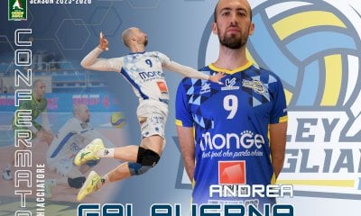 Volley Savigliano, piovono le conferme per la stagione 25/26! Andrea Galaverna sarà ancora biancoblu