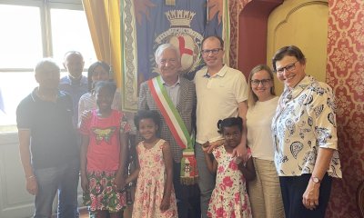 Cherasco accoglie il sindaco della città gemellata di Möckmühl Simon Michler