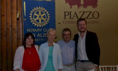 Rotary Club Alba: festa d’inizio estate alle Cantine Piazzo per sostenere chi lavora lontano da casa