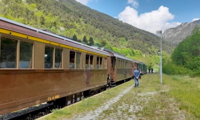 Sul treno storico alla scoperta della valle Roya: dal 6 luglio otto corse tra Ventimiglia e Tenda