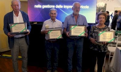 “Aratro d’oro” di Confagricoltura ad associati di Castiglione Tinella, Saluzzo, Cuneo e Piozzo