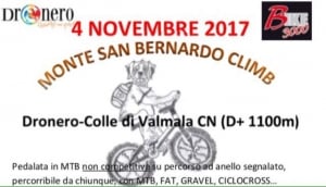 Monte San Bernardo Climb - da Dronero al Colle di Valmala