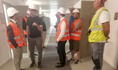 Una delegazione del Comune di Alba in carcere per verificare l'avanzamento dei lavori di ristrutturazione