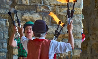 Risate e giocoleria protagoniste sotto le stelle di “Sì di Venere” a Busca e Dronero