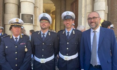 Anche tre agenti della Polizia Locale di Mondovì al corso di formazione della scuola “Bussi” di Torino