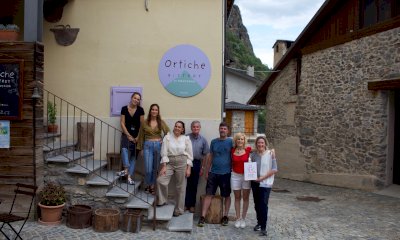 Inaugurati a Pontebernardo Ortiche – Bistrot di montagna e La Caparbia – Salumeria Artigianale
