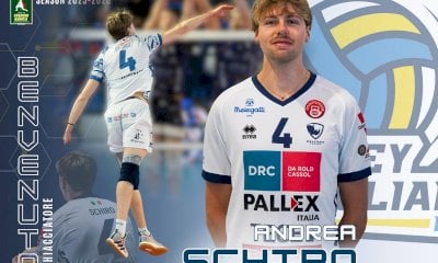 Volley, A3: Andrea Schiro, centimetri e qualità per Savigliano
