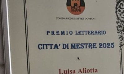 L’autrice racconigese Luisa Aliotta vince il premio Mestre