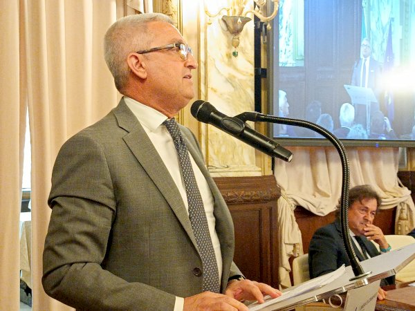 Il presidente della Camera di Commercio Luca Crosetto