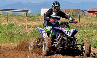 Motori: Quad, Daniel Dalmasso terzo a Romano Canavese