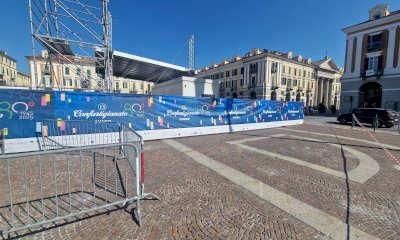Tutto pronto in piazza Galimberti per gli eventi di Confartigianato