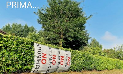 Bene Vagienna, gli striscioni “no bitumificio” continuano a sparire