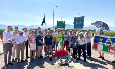 A Cervignasco il ricordo dei partigiani fucilati nel 1945
