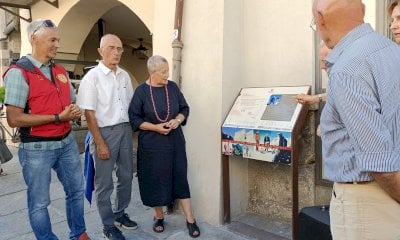 Una targa in via Roma ricorda Matteo Campia: fu il padre del Soccorso Alpino a Cuneo
