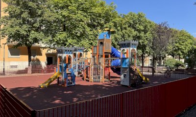 Cuneo: dopo i lavori riapre il parco giochi in corso Dante 