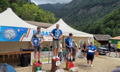 Edoardo Ferrari di Bra, medaglia d’argento al campionato nazionale Under 23 di pesca alla trota in torrente