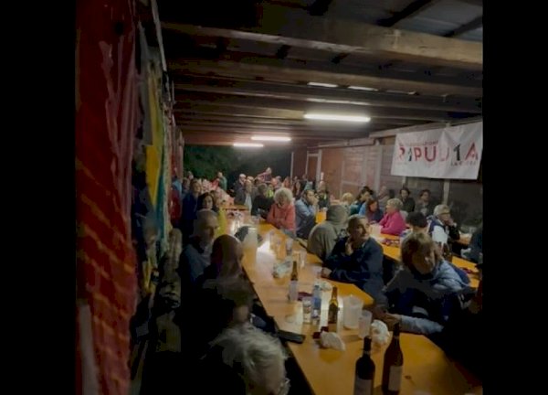La pastasciutta antifascista a Roccasparvera