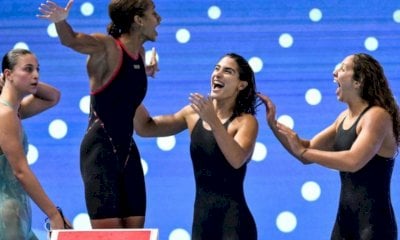 Nuoto, la staffetta azzurra con Sara Curtis sigla il nuovo record italiano