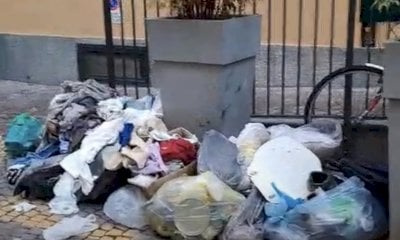Cuneo, immondizia in strada in via Fossano: “Non può diventare la normalità”