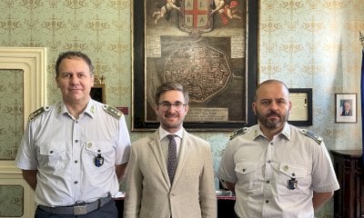 Alba, il sindaco ha incontrato il nuovo comandante della Guardia di Finanza del Gruppo di Bra